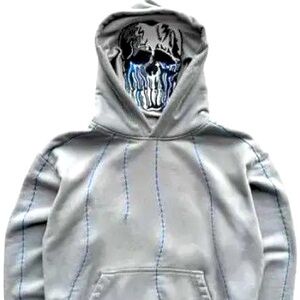 SOLD! Warren Lotas SAD Hoodie in gray, Large. New in Bag